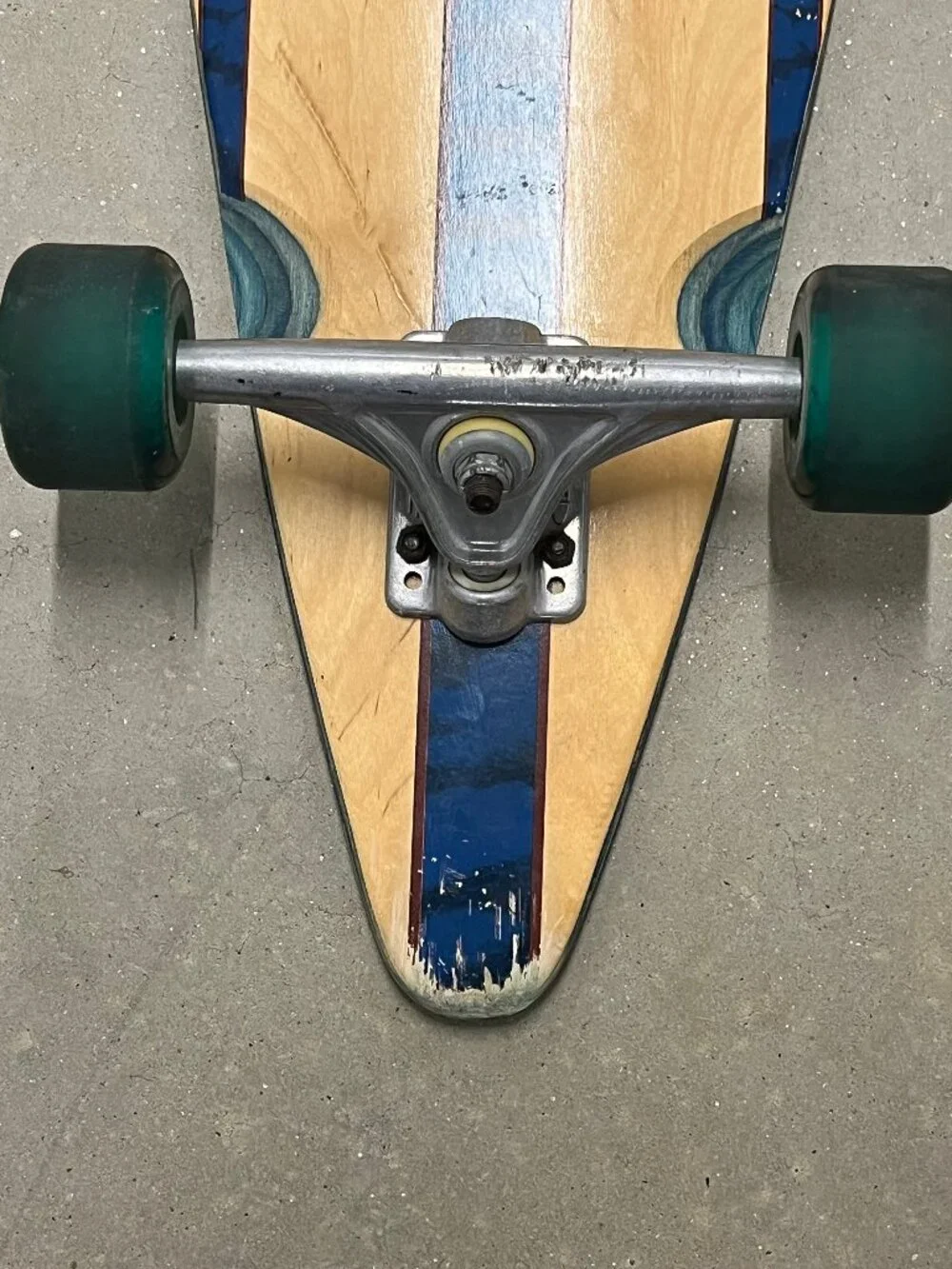 Santa Cruz Mahaka Blue Cruzer Pintail Complete Longboard